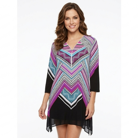 Peter Nygard Tops - Tribal Tunic